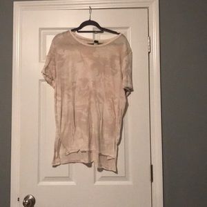 Free People Camo tee